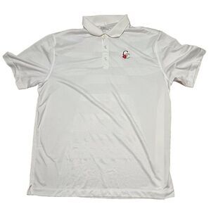 Nike Dri-FIt Tour Performance Golf White Polo‎ Shirt Mens XL Extra Large